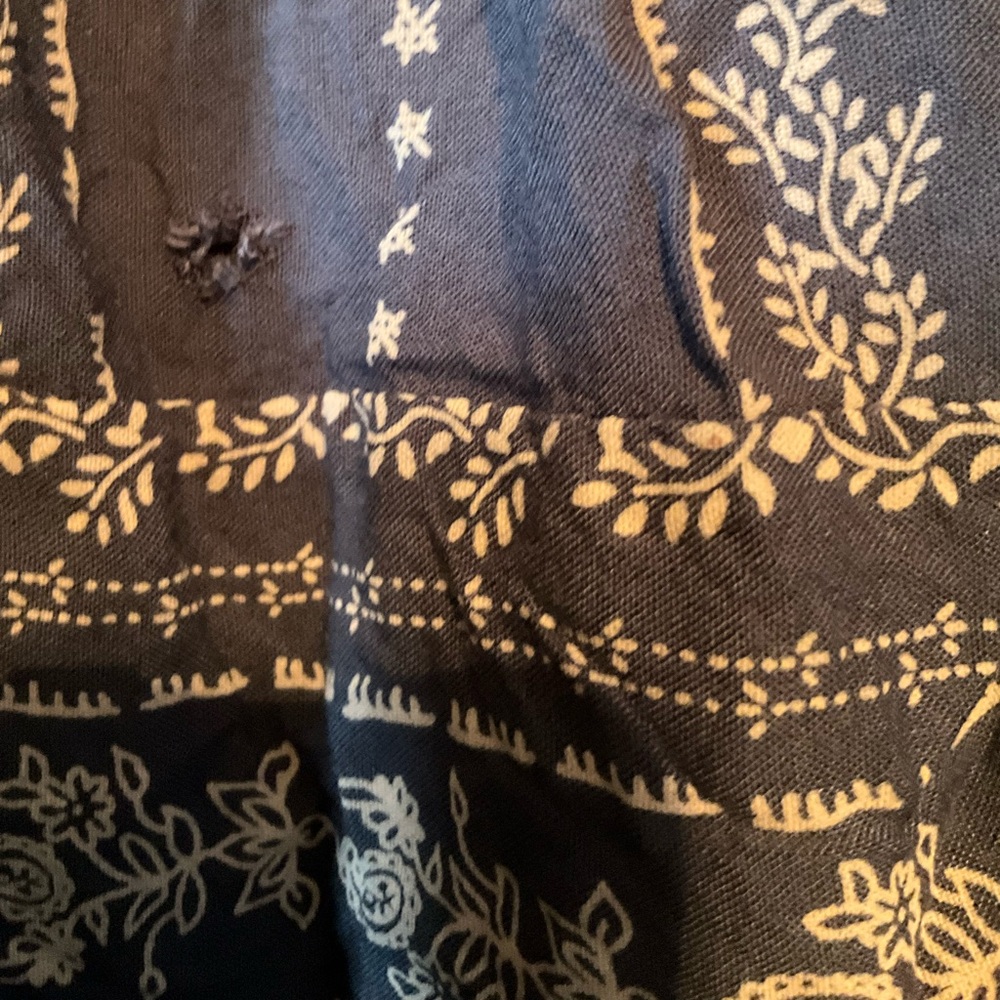 Japna small Bohemian Blue Strapless Maxi - Picture 3 of 4